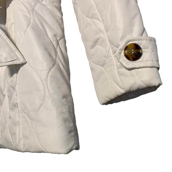 KATE SPADE | Women’s New York Belted Quilted‎ Coat - Sz Medium - Picture 7 of 16